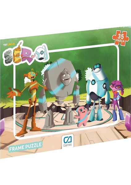 Ca Games Ser-A Frame Puzzle 35 Parça 5200-5201