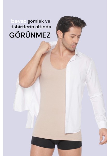 Görünmez Ten Rengi Erkek Atlet