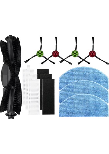 Tikom G8000 / G8000 Pro, Honiture G20 Pro, Laresar Evol 3 3s Yedek Parçaları Ana Fırça Hepa Filtre Paspas Bezleri (Yurt Dışından)