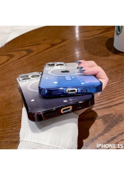 Iphone 15 Pixel Sert Magsafe Uyumlu Telefon Kılıfı modelleri