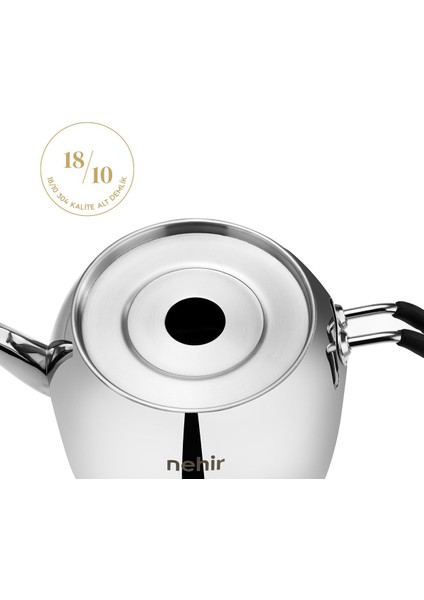 Paslanmaz Çelik Mini Çaydanlık Takımı, 0.8-1.6 Lt, Şık ve Dayanıklı Tasarım fiyatları