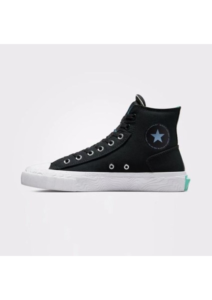 Chuck Taylor Alt Star Spray Paint Siyah Sneaker