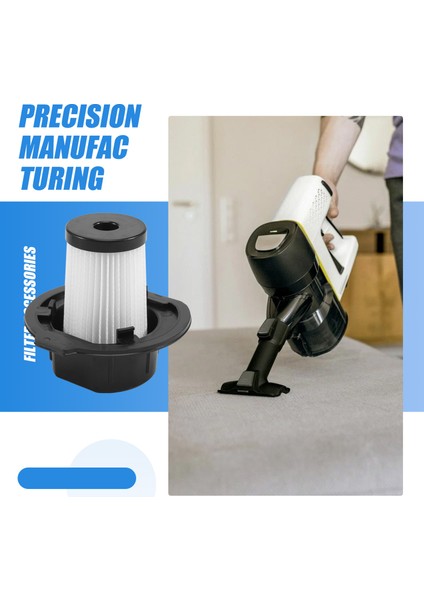 Karcher VC4I Elektrikli Süpürge Yedek Parçası Için Uygun 3 Adet Kartuş Filtre Aparatı (Yurt Dışından)