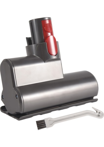 Dyson V7 V8 V10 V11 V15 Kablosuz Elektrikli Süpürgeler Için Mini Turbo Fırça Başlığı, Türbin Fırçası Tozu, Saçı, Akarları, Kiri Temizler (Yurt Dışından)