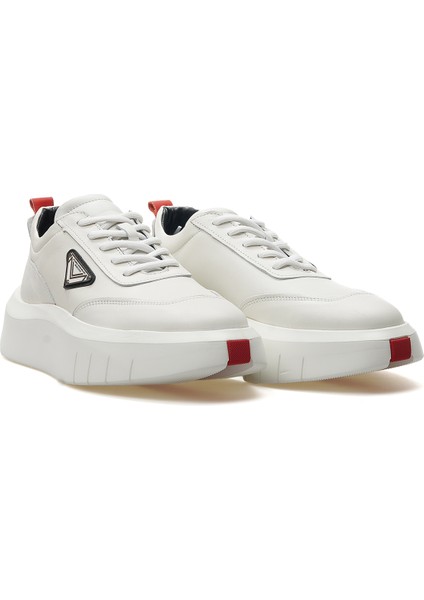 Erkek Deri Sneaker Günlük Ayakkabı (40-44) 24Y YKÖ-19551 M indirimleri