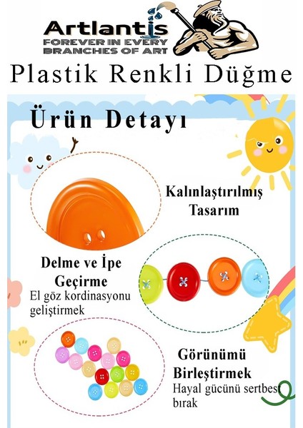 Renkli Düğme Plastik 2.5 cm 25 Li 1 Paket 25 mm Plastik Renkli Düğme Dikiş Parlak Yuvarlak 4 Delikli Düğme Etkinlik Okul fiyatları