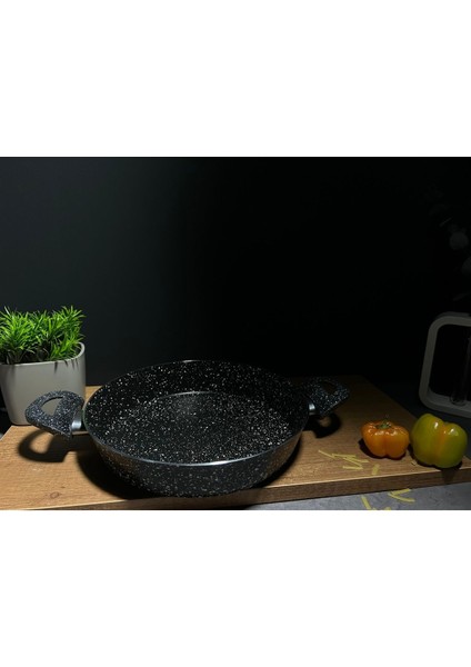 Granit Çift Kulplu Omlet/ Sahan Tavası 24 cm