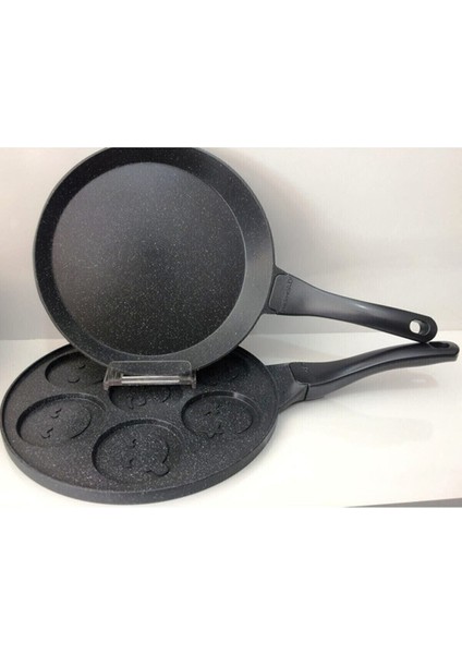 Pankek ve Krep Tavası 32CM 2 Li Set