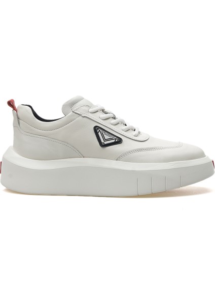 Erkek Deri Sneaker Günlük Ayakkabı (40-44) 24Y YKÖ-19551 M