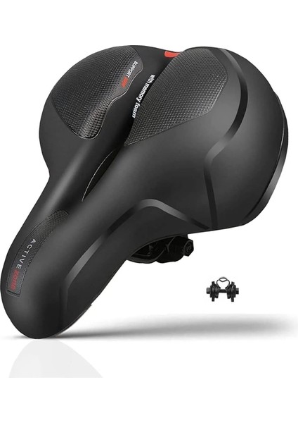 Bisiklet Koltuk Sele Airzone Hava Kanallı Reflektörlü Elastomer Yaylı Soft Doku Selesi modelleri