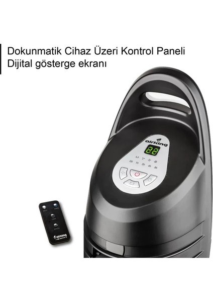 Mercury W Sanayi Tipi Kule Smart Vantilatör