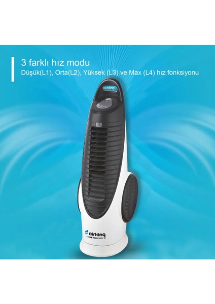 Mercury W Sanayi Tipi Kule Smart Vantilatör