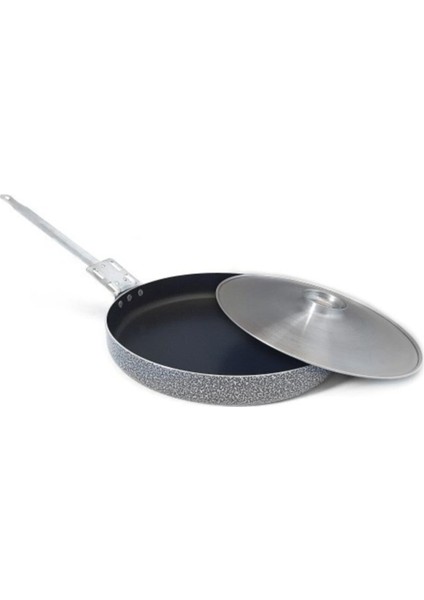 Karadeniz Balık ve Börek Tavası 38 cm Alüminyum Kapaklı