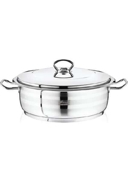 Flavia Basık Tencere 34X12 cm