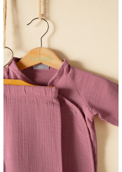 Bebek, Çocuk, Çıtçıtlı, Alt Üst Takım, Müslin Kumaş, % 100 Pamuk, Organik Kumaş,yazlık fırsatları