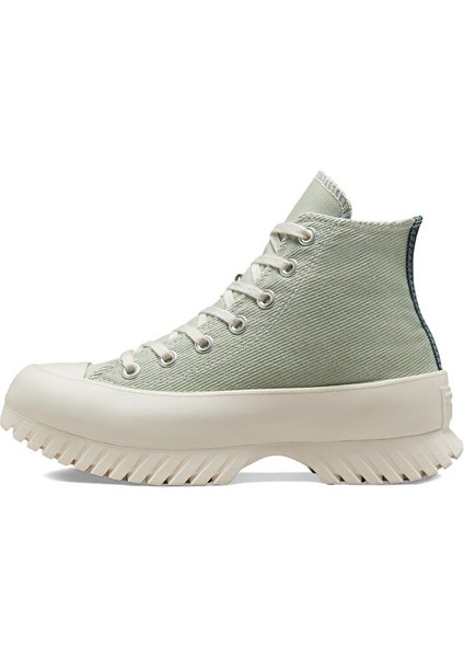 Chuck Taylor All Star Lugged 2.0 Platform Denim Fashion Kadın Platformlu Günlük Ayakkabı A03809C Yeşil fiyatları