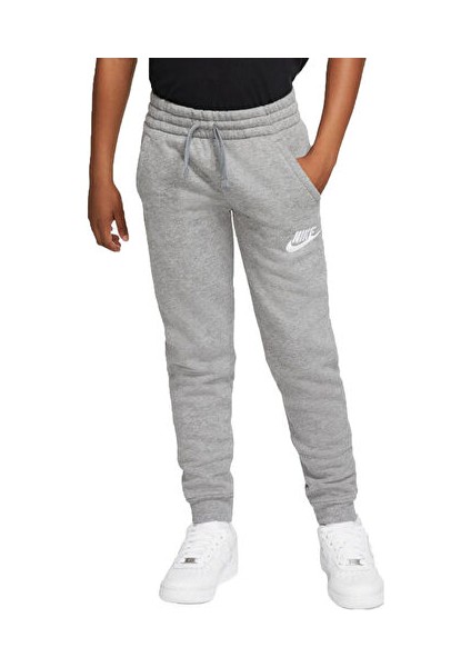 B Nsw Club Flc Jogger Pant Çocuk Günlük Eşofman Altı CI2911- 091 Gri
