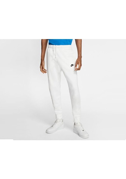 M Nsw Club Jggr Bb Erkek Günlük Eşofman Altı BV2671-100 Beyaz modelleri