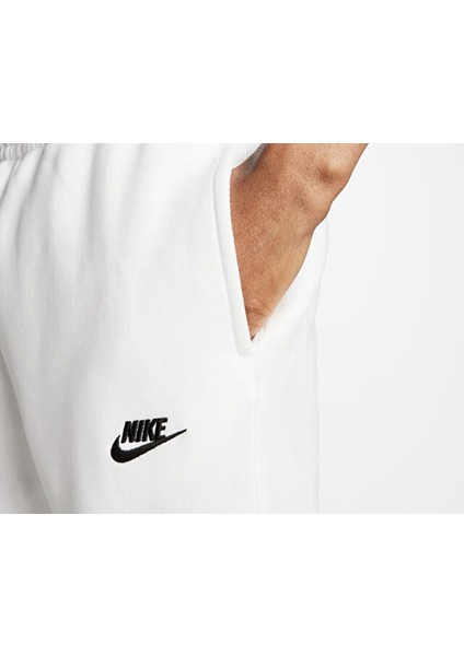 M Nsw Club Jggr Bb Erkek Günlük Eşofman Altı BV2671-100 Beyaz indirimleri