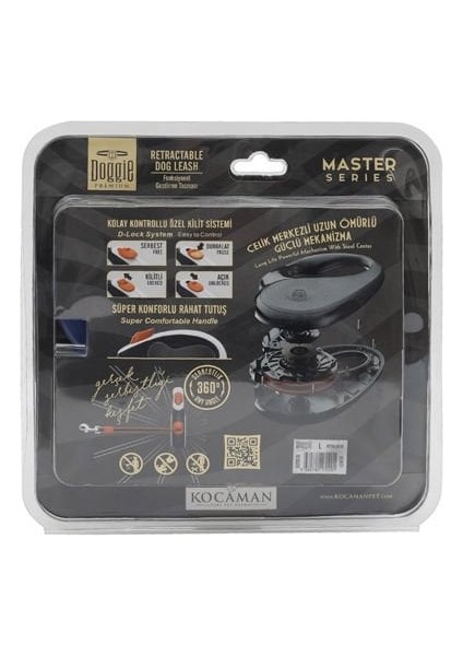 Master Otomatik Köpek Uzatma Tasması Large Royal Mavi 50 kg 5 mt modelleri