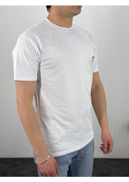 Regular Fit Slogan Baskılı Unisex T-Shirt
