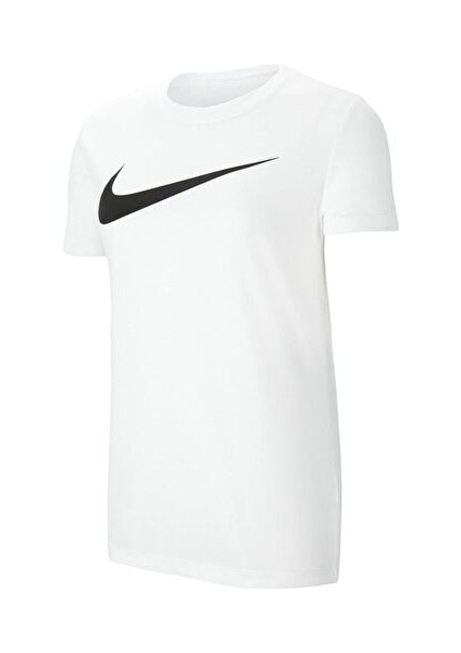 W Nk Df PARK20 Ss Tee Hbr Kadın Futbol Tişörtü CW6967-100 Beyaz