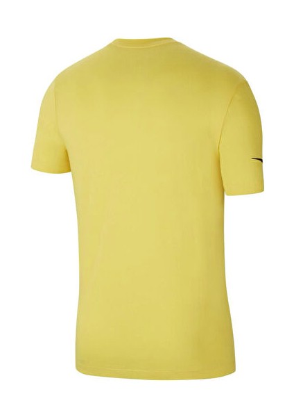 M Nk PARK20 Ss Tee Erkek Futbol Tişörtü CZ0881-719 Sarı fiyatları