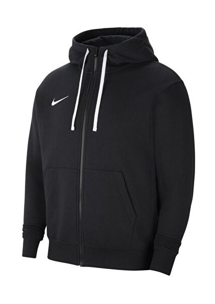 M Nk Flc PARK20 Fz Hoodie Erkek Futbol Ceketi CW6887-010 Siyah