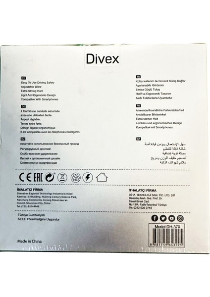 DH370 Araç Içi Premium Telefon Tutucu modelleri
