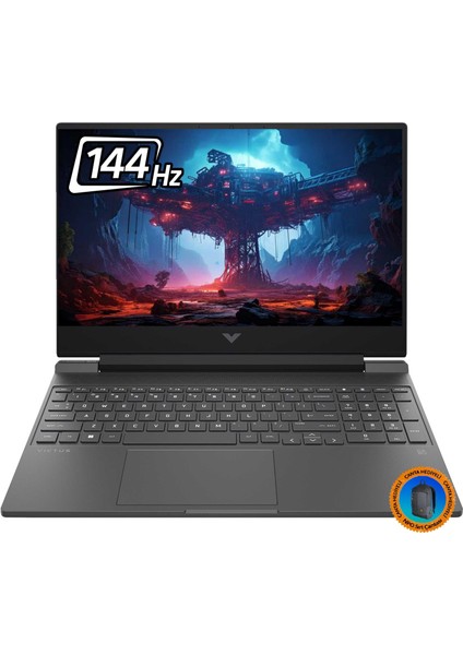 Victus 15-FA1086NT B10FPEA005 I7-13620H 32 GB 2TB SSD RTX4060 15.6" Fhd Freedos Taşınabilir Bilgisayar-CNT006