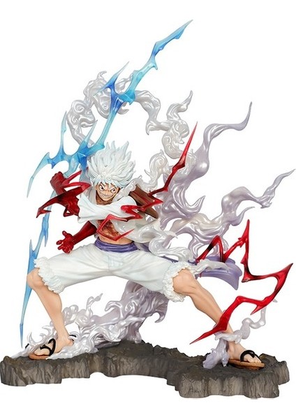 Tek Parça Wink Gk Thunderbolt Beşinci Vites Tutan Nika Luffy Şekil Heykeli Modeli Anime Çevre Birimi (Yurt Dışından)