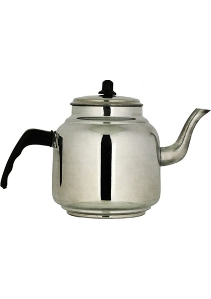Alüminyum Semaver ve Üstten Kulplu Çaydanlık, 2.5 L, Hafif ve Pratik Kullanım