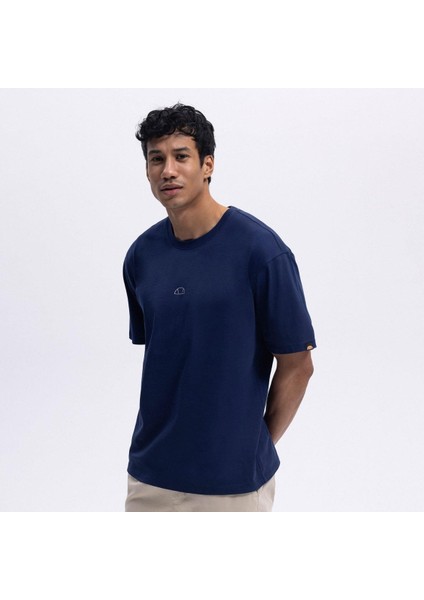 EM376-NV Oversize Tee Erkek T-Shirt - Lacivert