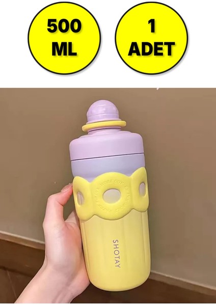 Shotay Donat Çelik Mug Suluk - 500 ml - 1 Adet