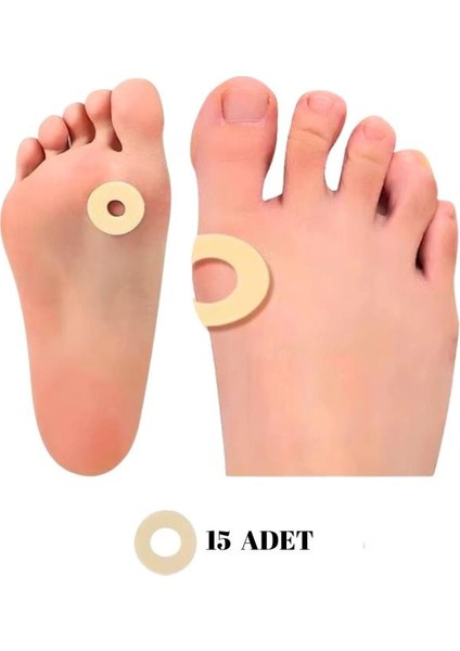 15 Parça Nasır Giderme Bandı Kendinden Yapışkanlı Ayakkabı Vurması Için Nasır Pedi Bandı modelleri