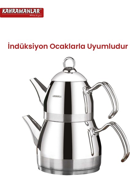 Çok Renkli Şık Çaydanlık Takımı, Estetik ve Kullanışlı Paslanmaz Çelik Set modelleri