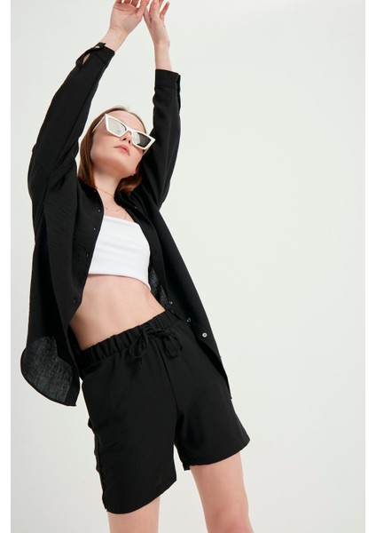 Kadın Örme Ikili Şort Takım indirimleri