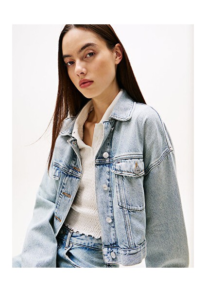 Ovsz Crop Trucker Jacket BI6012 fiyatları