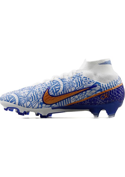 Zoom Mercurial Superfly 9 Elite Cr7 Fg Erkek Çim Zemin Kramponu DQ5293-182 Beyaz fiyatları