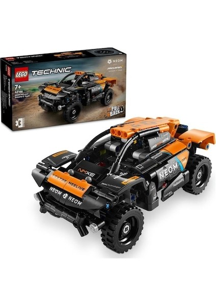 Technic Neom Mclaren Extreme E Yarış Arabası 42166 Yaratıcı Oyuncak Yapı Blok Seti (Yurt Dışından)