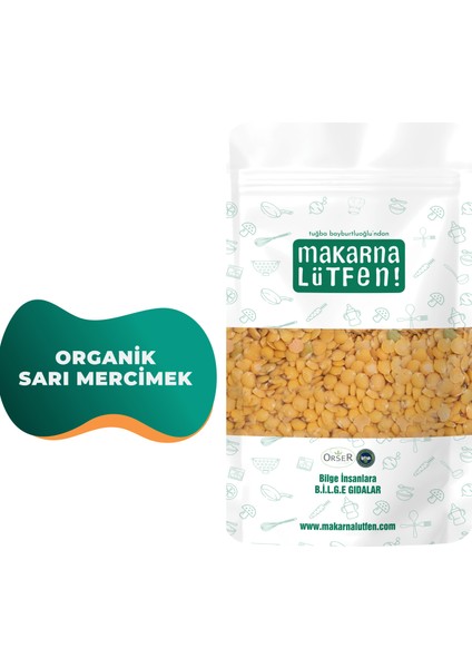 Organik Sarı Mercimek (+7 Ay-250 gram) fiyatları