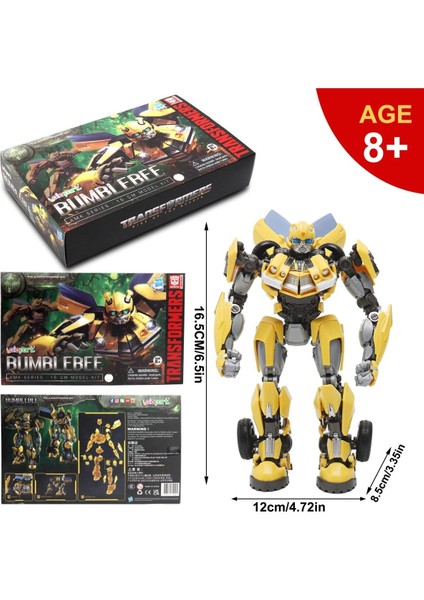 Transformers Başlangıç Rise Of The Beasts Amk Series Bumblebee Model Kit Parçalı Figür - 16 cm