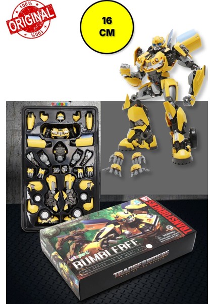 Transformers Başlangıç Rise Of The Beasts Amk Series Bumblebee Model Kit Parçalı Figür - 16 cm