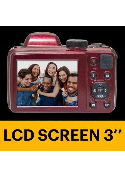 Pixpro AZ405 Dijital Köprü Kamera – 40X Optik Zoom, 20 Mp, Full Hd 1080P, Geniş Açılı Lens modelleri