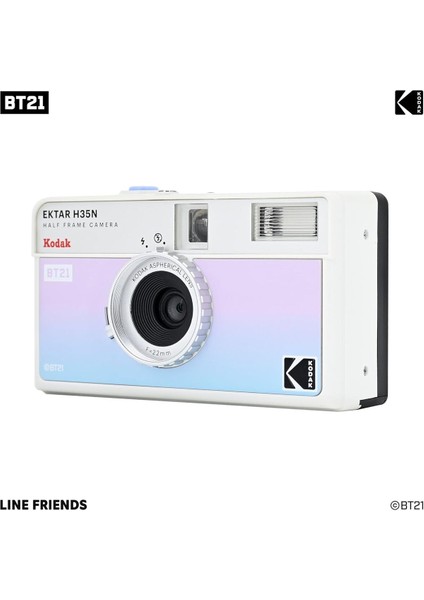 Ektar H35N Yarım Kare Film Kamerası, Yıldız Filtresi, Kaplamalı Lens