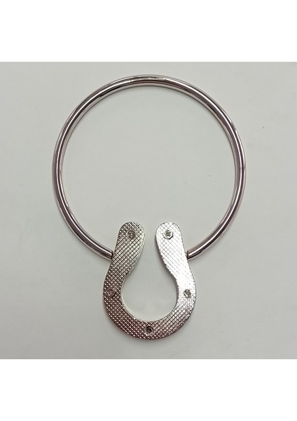 Metal Çanta Sapı. Çiftinin Fiyatıdır. Tel Kalınlığı 6 mm Dış Çapı 10,5 cm fiyatları