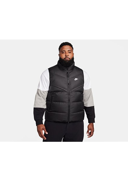 M Nk Sf Wr Pl-Fld Vest Erkek Su Tutmaz Yelek FB8193-010 Siyah