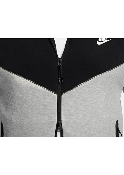 M Nk Tch Flc Fz Wr Hoodie Erkek Günlük Ceket FB7921-064 Gri fiyatları