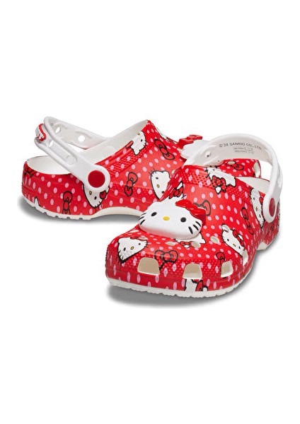 Hello Kitty Red Classic Clog T Çocuk Terliği 210577-90H Renkli fırsatları
