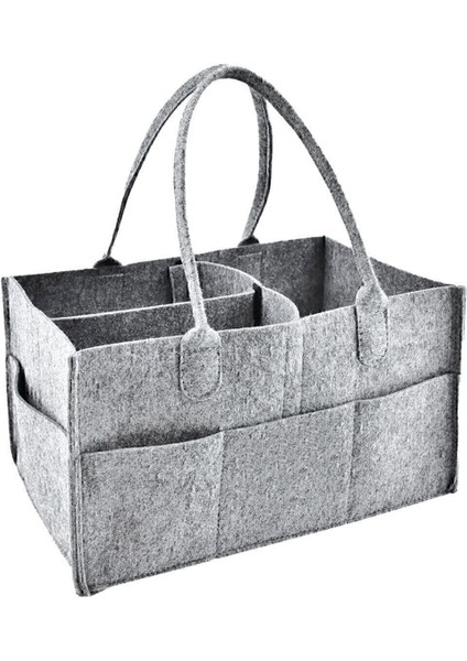 Keçe Anne Bebek Bakım Çantası Düzenleyici Organizer Büyük Boy